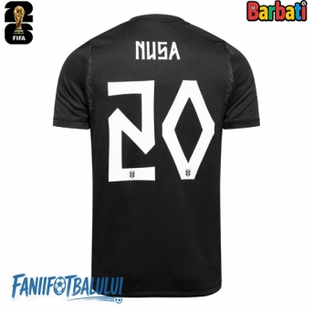 Norvegia Antonio Nusa #20 Tricou Fotbal Replică Mondial 2026 Barbati Deplasare